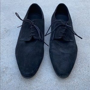 ASOS Suede Oxford Black size 8